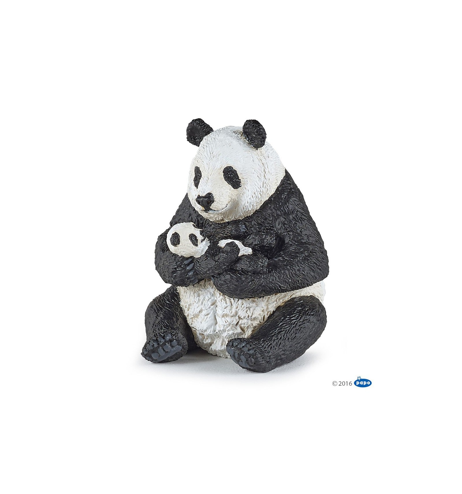 PAPO - FIGURINE PANDA & BEBE