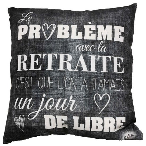 COUSSIN LECTURE - LE PROBLEME AVEC LA RETRAITE...