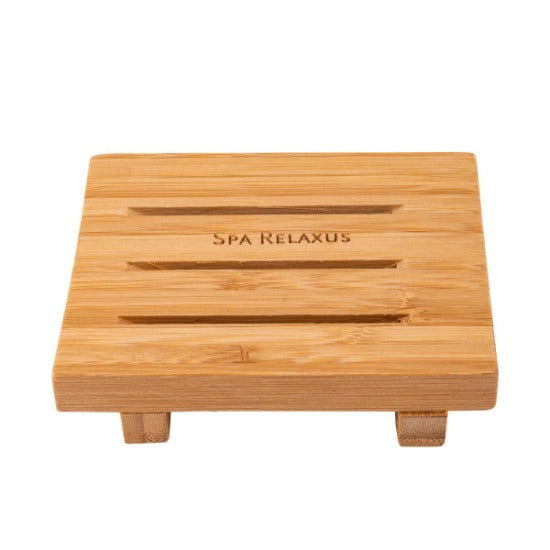 RELAXUS - PORTE-SAVON BOIS DE BAMBOU