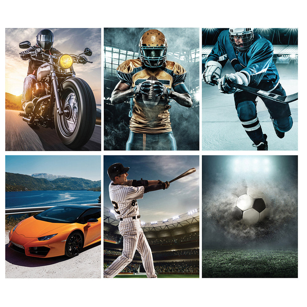 SCOLAIRE PAPETERIE - COUVERTURE LAMINÉ 2 POCHETTES & 3 ATTACHES SPORT