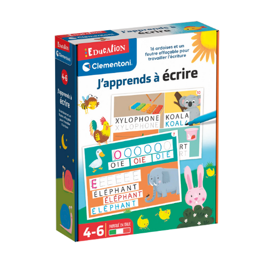 CLEMENTONI - J'APPRENDS A ECRIRE