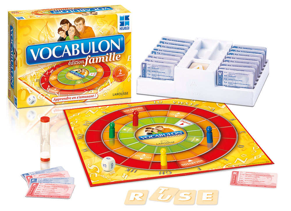 MEGABLEU - VOCABULON  FAMILLE