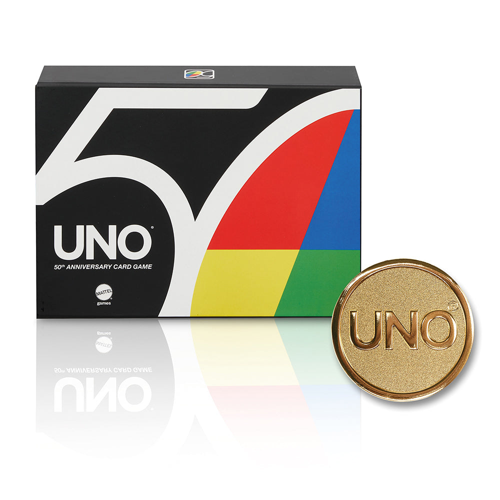 MATTEL - JEU UNO 50TH  ANNIVERSAIRE