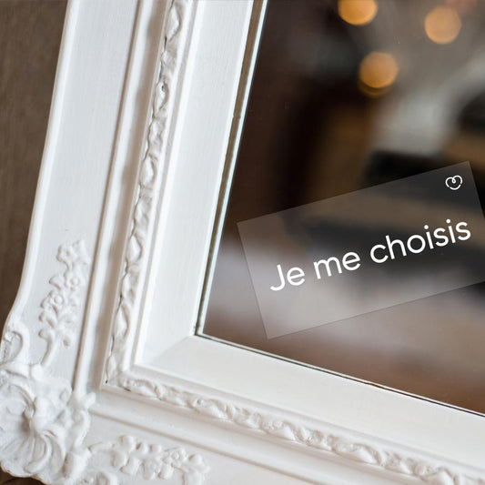 MOTIVOP MIROIR - JE ME CHOISIS