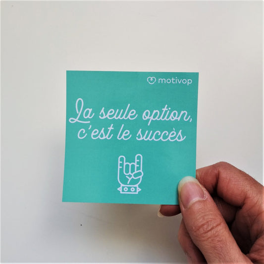 MOTIVOP ORDI - LA SEULE OPTION C'EST LE SUCCES