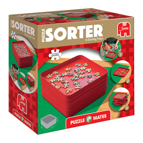 JUMBO - PUZZLE SORTERS 6 PLATEAUX