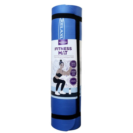 RELAXUS - TAPIS DE GYMNASTIQUE NBR BLEU