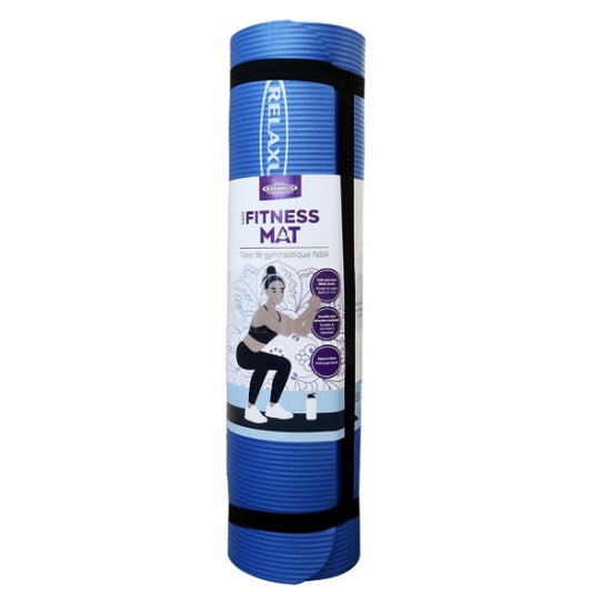 RELAXUS - TAPIS DE GYMNASTIQUE NBR BLEU