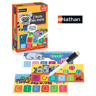 NATHAN- LA PETITE ECOLE - J'ECRIS LES MOTS