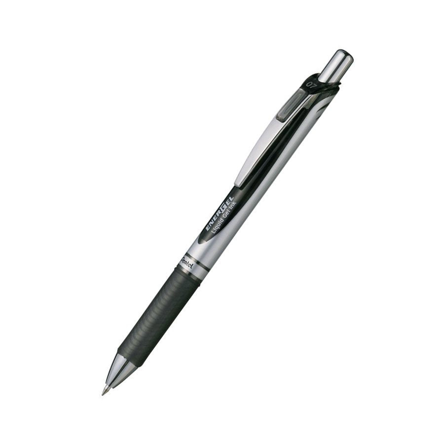 SCOLAIRE PAPETERIE - STYLO BILLE ROULANTE "ENERGEL" 0.7mm  NOIR