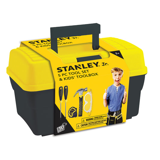 STANLEY JR -ENSEMBLE COFFRE ET 5 OUTILS