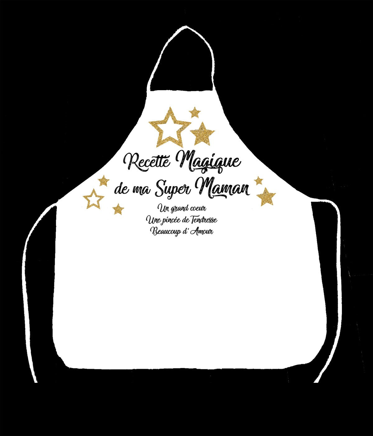 TABLIER BLANC MAMAN
