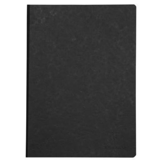 CLAIREFONTAINE - CAHIER BROCHE "AGE-BAG" 8¼ X 11¾" NOIR