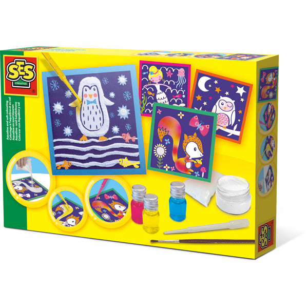 SES - COLORIAGE AU SEL