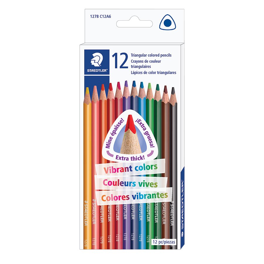 SCOLAIRE PAPETERIE - CRAYONS DE COULEURS "STAEDTLER"@12