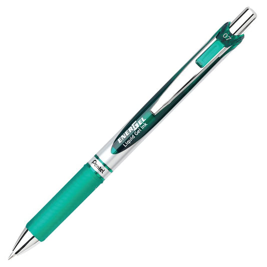 SCOLAIRE PAPETERIE - STYLO BILLE ROULANTE "ENERGEL" 0.7mm  VERT