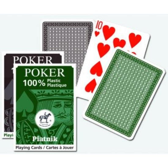 PIATNIK - JEU CARTES SIMPLE 100% PLASTIQUE POKER