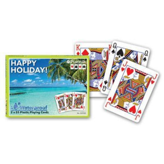 PIATNIK - JEU CARTES DOUBLE "HAPPY HOLIDAYS"