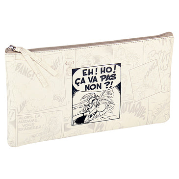 CLAIREFONTAINE - "ASTERIX 2" ÉTUI À CRAYON  4X8"  ASSORTIS