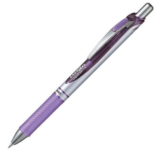 SCOLAIRE PAPETERIE - STYLO BILLE ROULANTE "ENERGEL" 0.7mm LILAS
