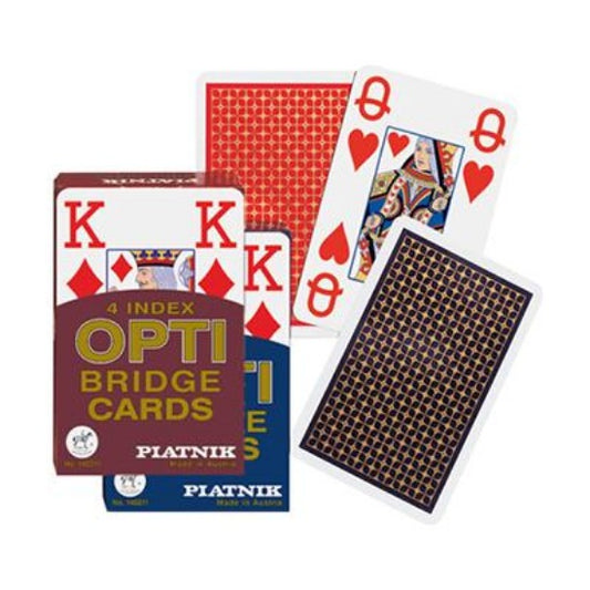 PIATNIK - JEU CARTES SIMPLE BRIDGE OPTI 4 INDEX