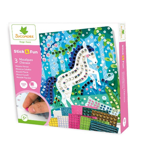 STICK'N FUN - PETIT MOSAIQUES CHEVAUX