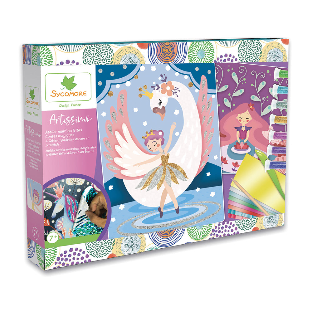 SYCOMORE - ARTISSIMO - XXL 12 MULTI-ACTIVITÉS  CONTES MAGIQUES