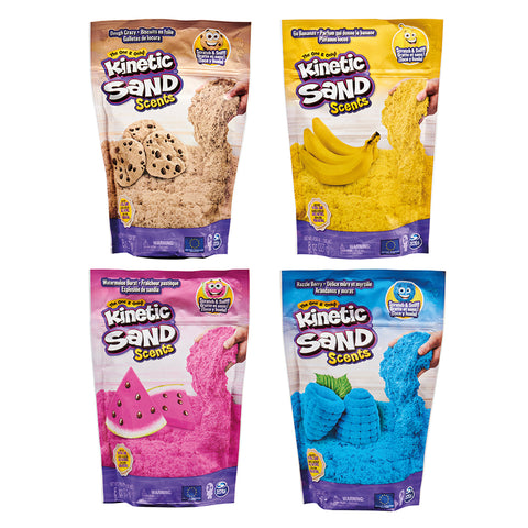 KINETIC SAND - SAC DE SABLE PARFUMÉ AUX FRUITS ASSORTIS