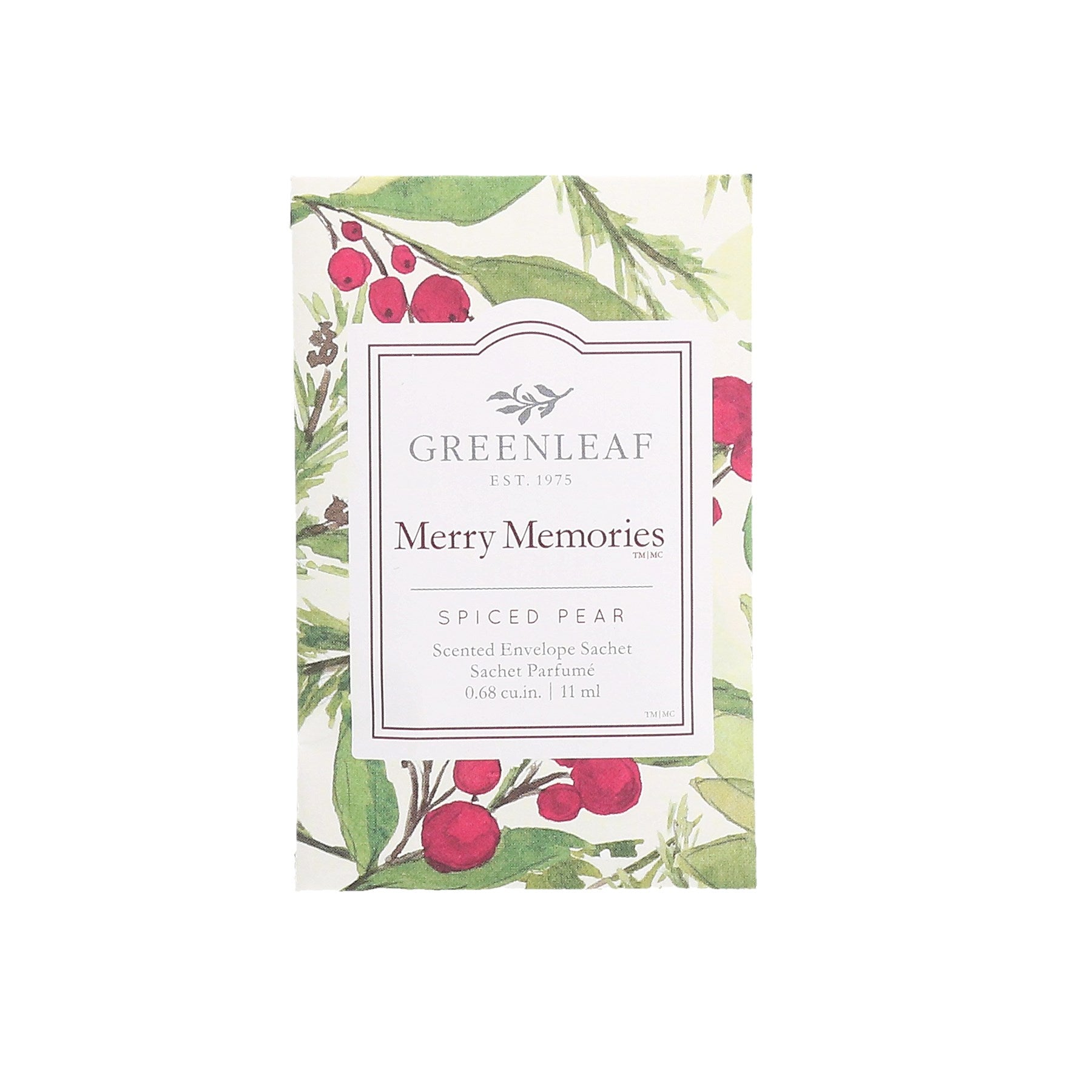 GREENLEAF - PETIT SACHET PARFUME MERRY MEMORIES