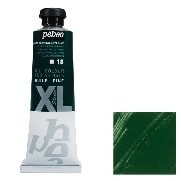 PÉBÉO - HUILE XL 37ml EMERAUDE DE PHTALOCYANINE #18