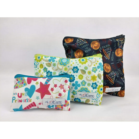 SCOLAIRE SACS & ACCESSOIRES - POCH SANDWICH "ZERO DECHET" 7½ X 7½"