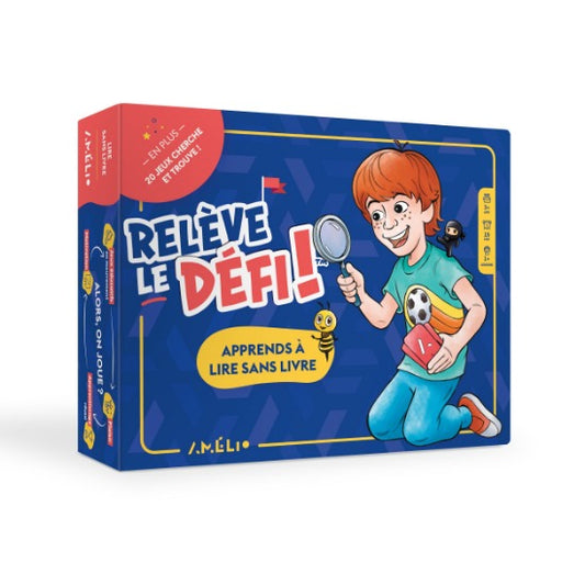 AMELIO - RELEVE DEFI - APPRENDS A LIRE SANS LIVRE