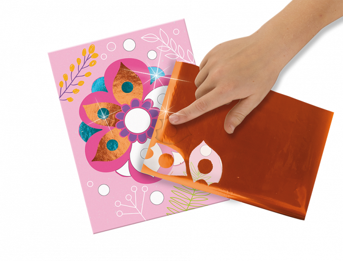 SES - CARTES AVEC FEUILLES BRILLANTE