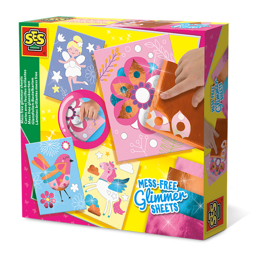 SES - CARTES AVEC FEUILLES BRILLANTE