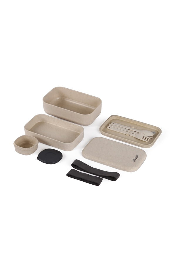 MINIMAL -  BOITE BENTO PLUS EN FIBRES NATURELLES