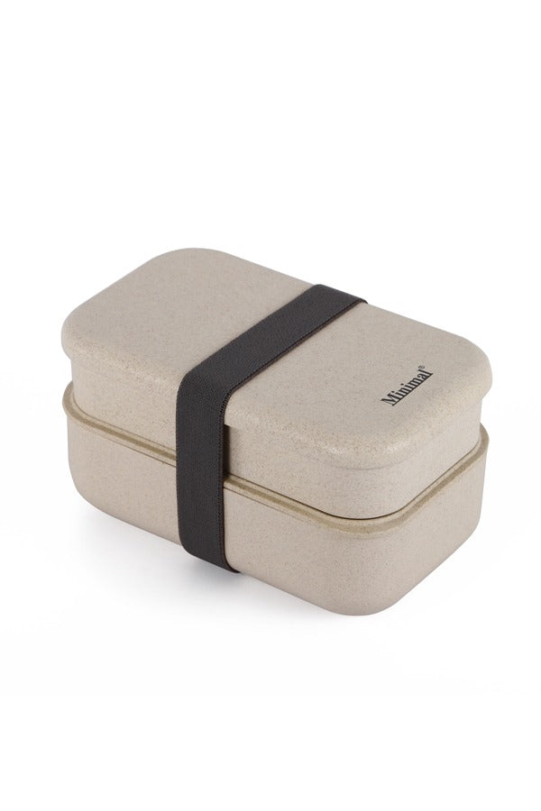 MINIMAL -  BOITE BENTO PLUS EN FIBRES NATURELLES