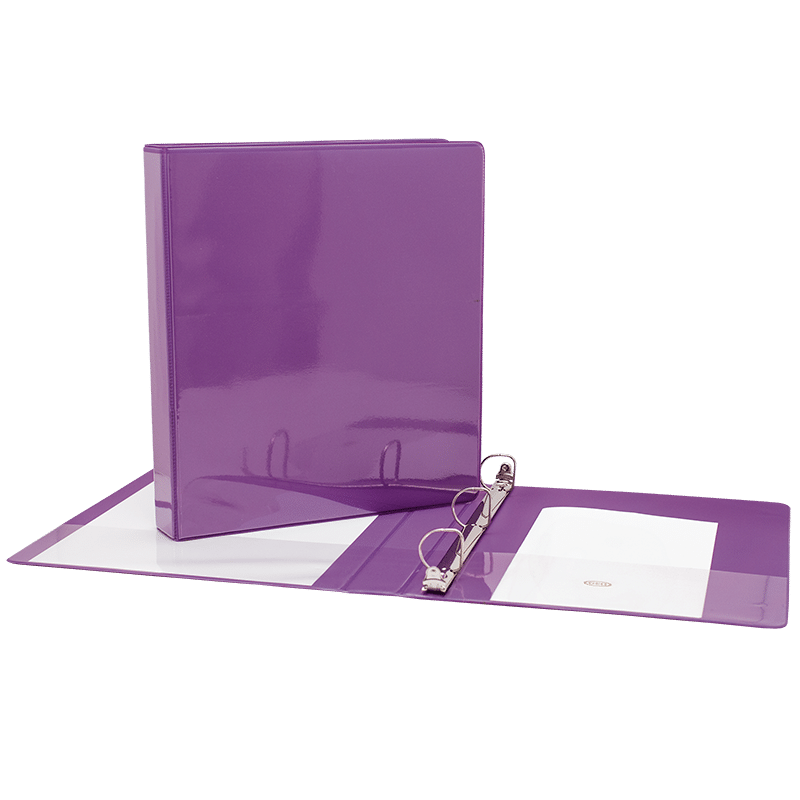 SCOLAIRE PAPETERIE - RELIEUR 1'' MAUVE