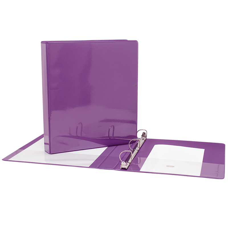 SCOLAIRE PAPETERIE - RELIEUR 2'' MAUVE