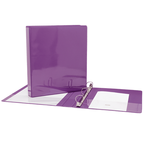 SCOLAIRE PAPETERIE - RELIEUR 2'' MAUVE