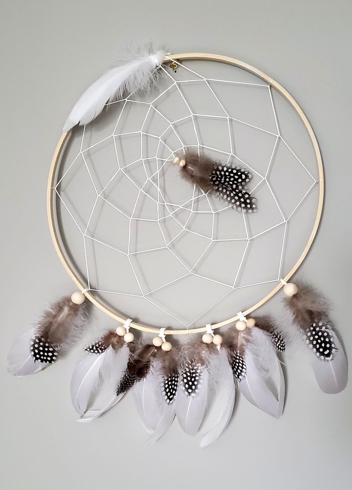 PLUMES DE RÊVES - CAPTEUR DE RÊVES "LE SAGE"