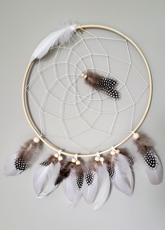 PLUMES DE RÊVES - CAPTEUR DE RÊVES "LE SAGE"