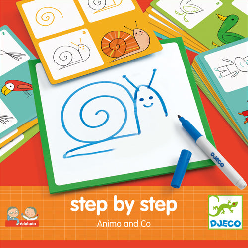 ZZ - DJECO - STEP BY STEP ANIMAUX
