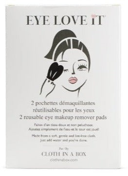 DÉTENTE - POCHETTE DEMAQUILLANTE  "EYE LOVE IT"