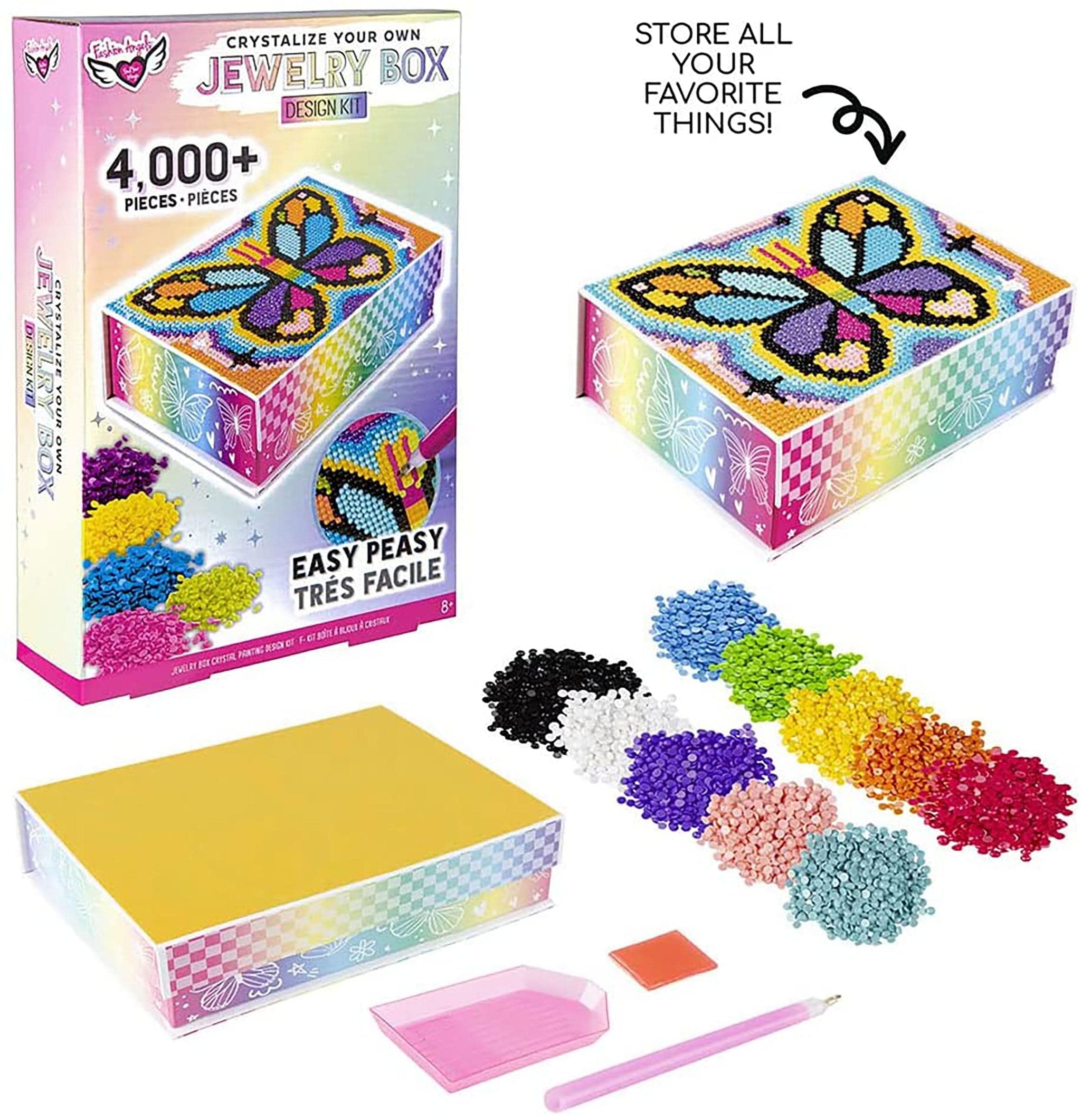 Promo - FASHION ANGELS - "CRYSTALIZE IT!" BOITE A BIJOUX