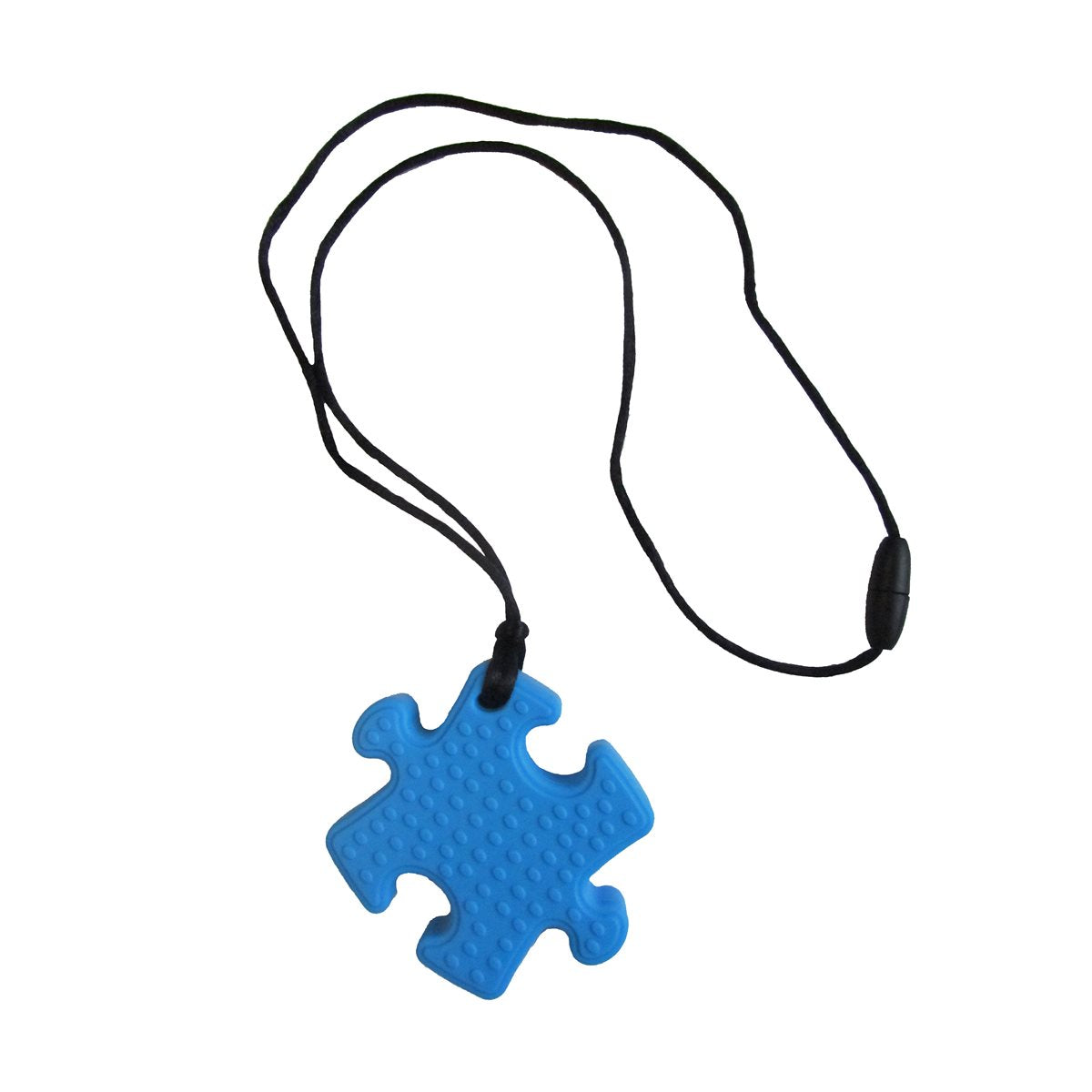 COLLIER MACHOUILLE CASSE-TETE BLEU