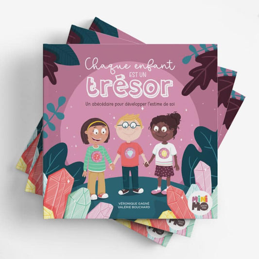 MINIMO - LIVRE ABÉCÉDAIRE "CHAQUE ENFANT EST UN TRÉSOR"