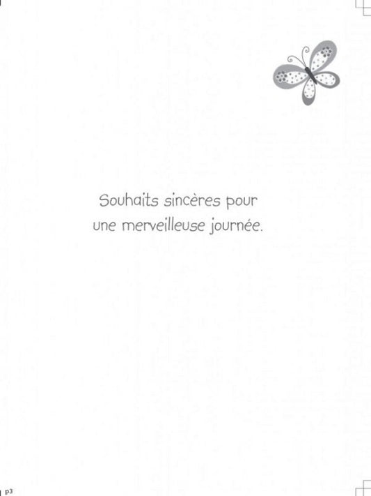 CARTE DE SOUHAIT - GIGANTIC -  BON ANNIVERSAIRE PAPILLONS