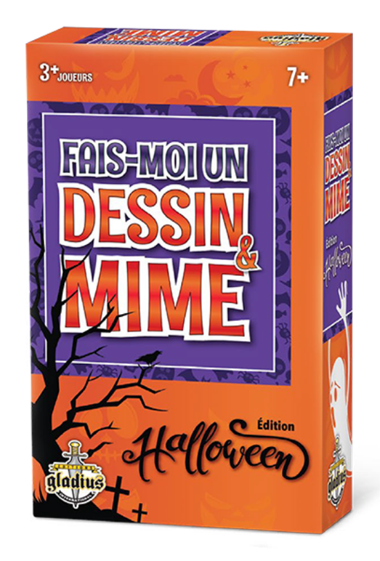 GLADIUS - FAIS-MOI UN DESSIN & UN MIME EDITION HALLOWEEN
