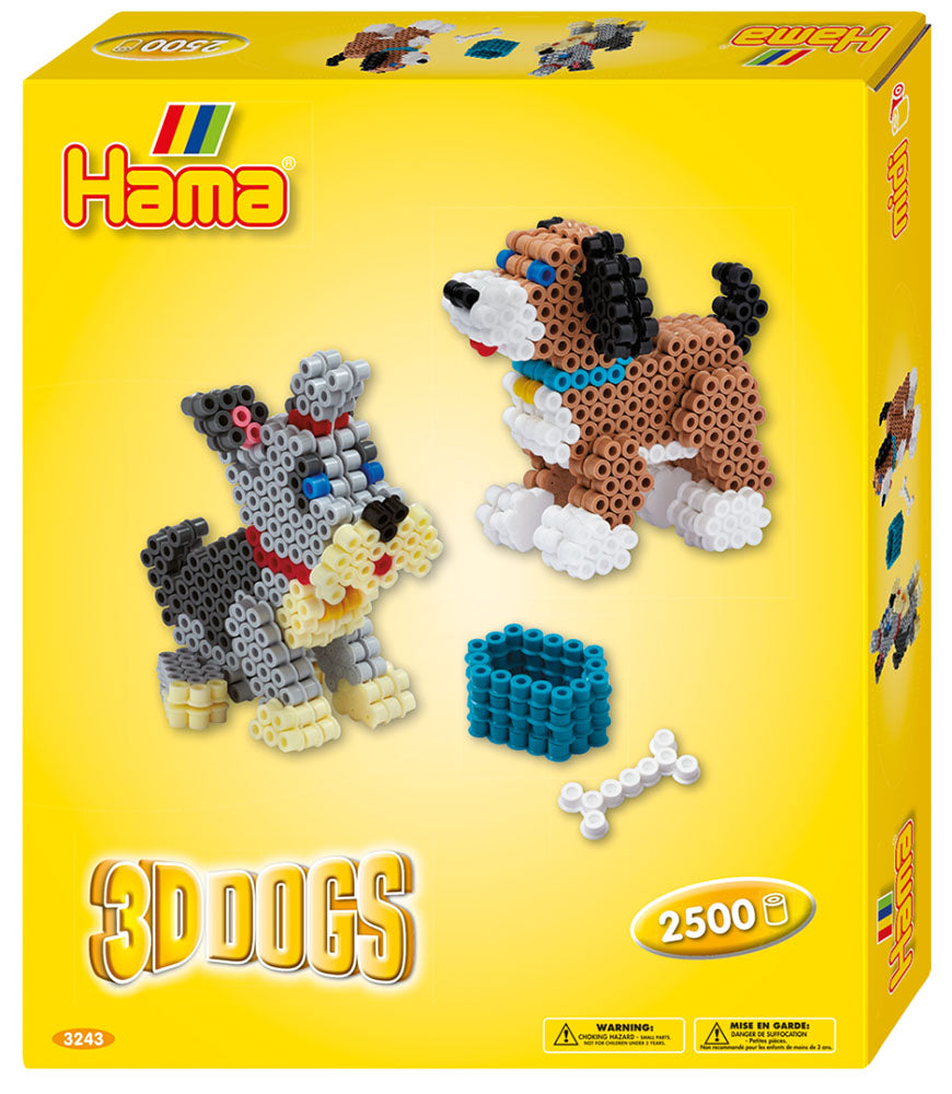 HAMA - 2500 PERLES CHIEN 3D