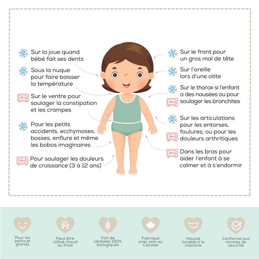 BÉKÉ BOBO - PETIT OURSON THERAPEUTIQUE - RENARD ROSE